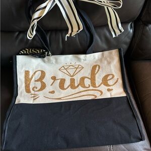 Look ***** A beautiful bride bag to carry all things on your wedding day!